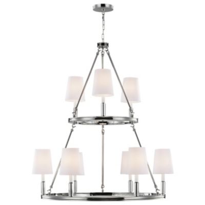 Lismore 2-Tier Chandelier by Feiss - Starlight Lighting USA and Canada